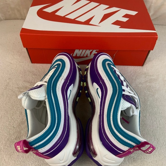 Nike Air Max 97 Summit White/Bright Spruce - Picture 5 of 9